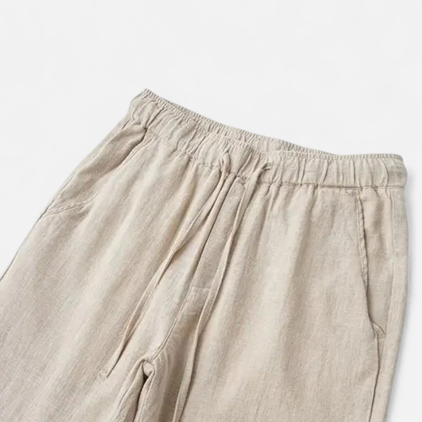 Old Monchester | Men’s Loose Fit Linen Trousers – Lightweight Elegance for Warm-Weather Comfort