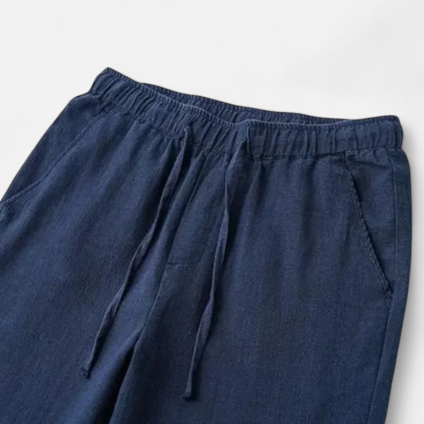 Old Monchester | Men’s Loose Fit Linen Trousers – Lightweight Elegance for Warm-Weather Comfort
