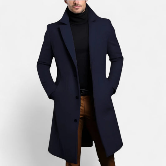 Oldmonchester | Men’s Classic Overcoat – Heritage Design, Timeless Refinement