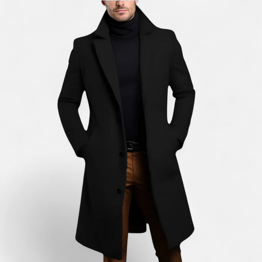 Oldmonchester | Men’s Classic Overcoat – Heritage Design, Timeless Refinement