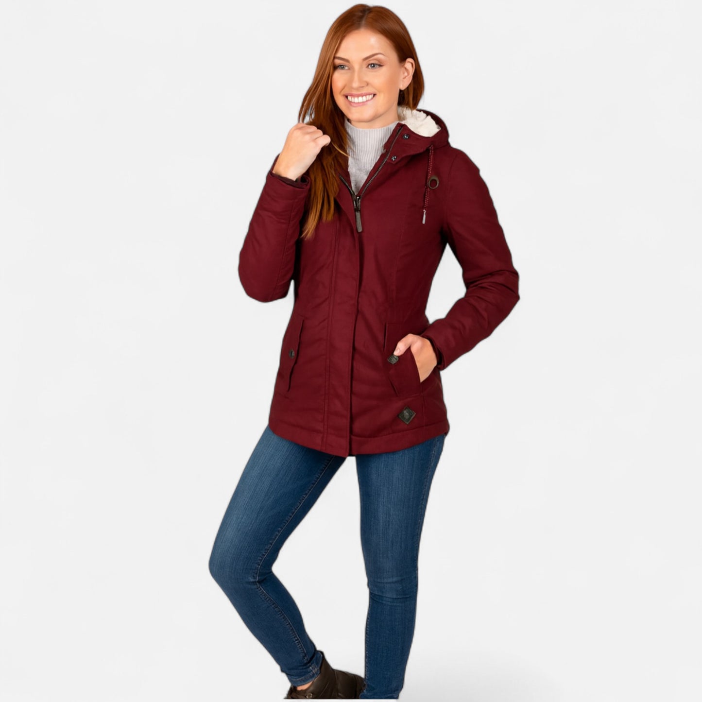 Oldmonchester | Women’s Winter Coat – Timeless Warmth, Refined Sophistication