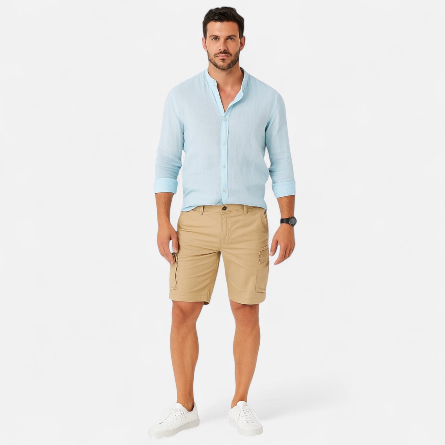 Old Monchester | Men’s Explorer Cargo Shorts – Premium Utility, Classic Styling