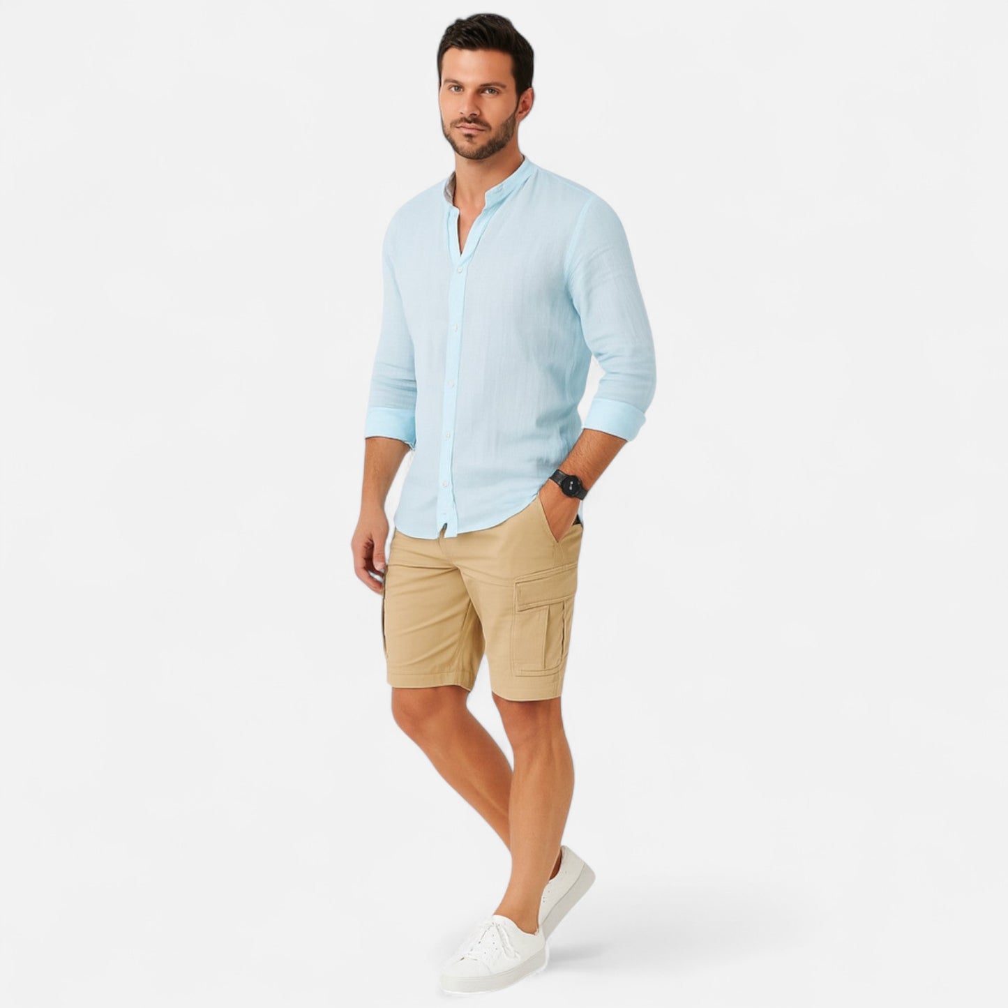 Old Monchester | Men’s Explorer Cargo Shorts – Premium Utility, Classic Styling