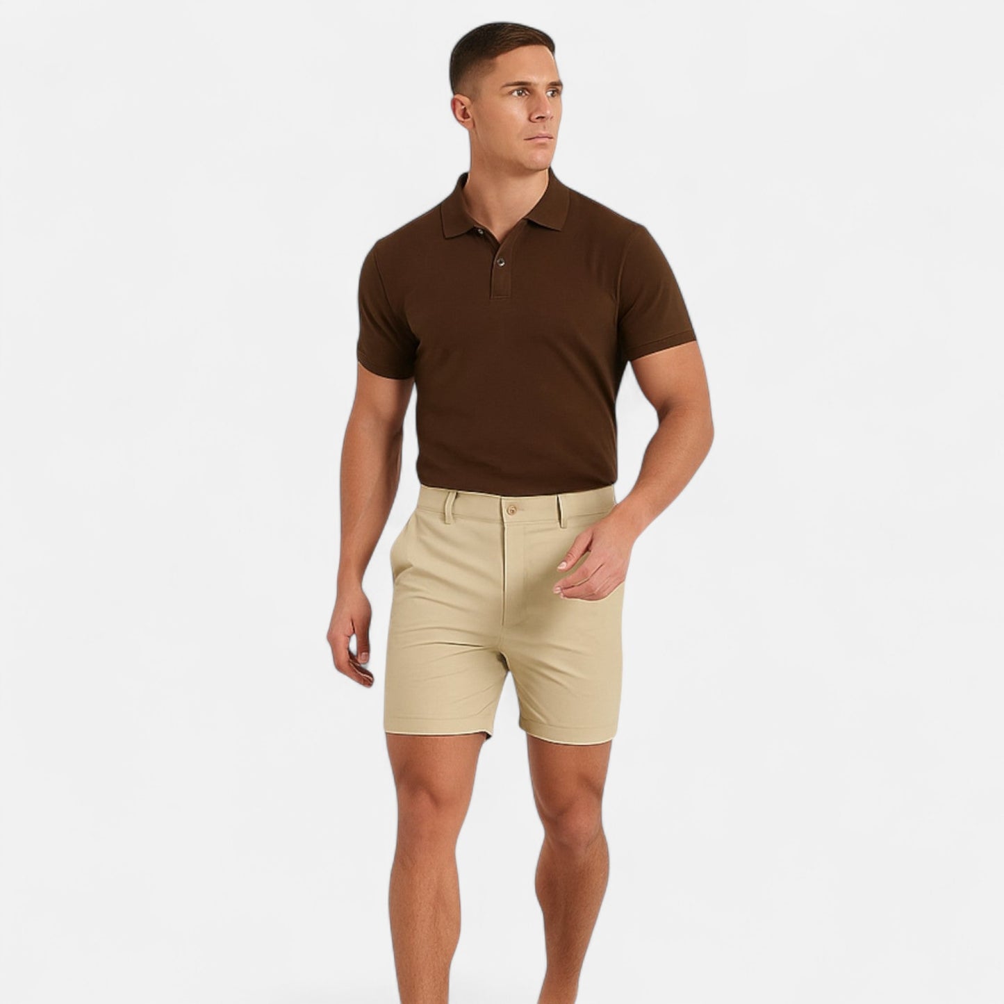 Old Monchester | Men’s Chino Shorts – Tailored Ease, Everyday Style