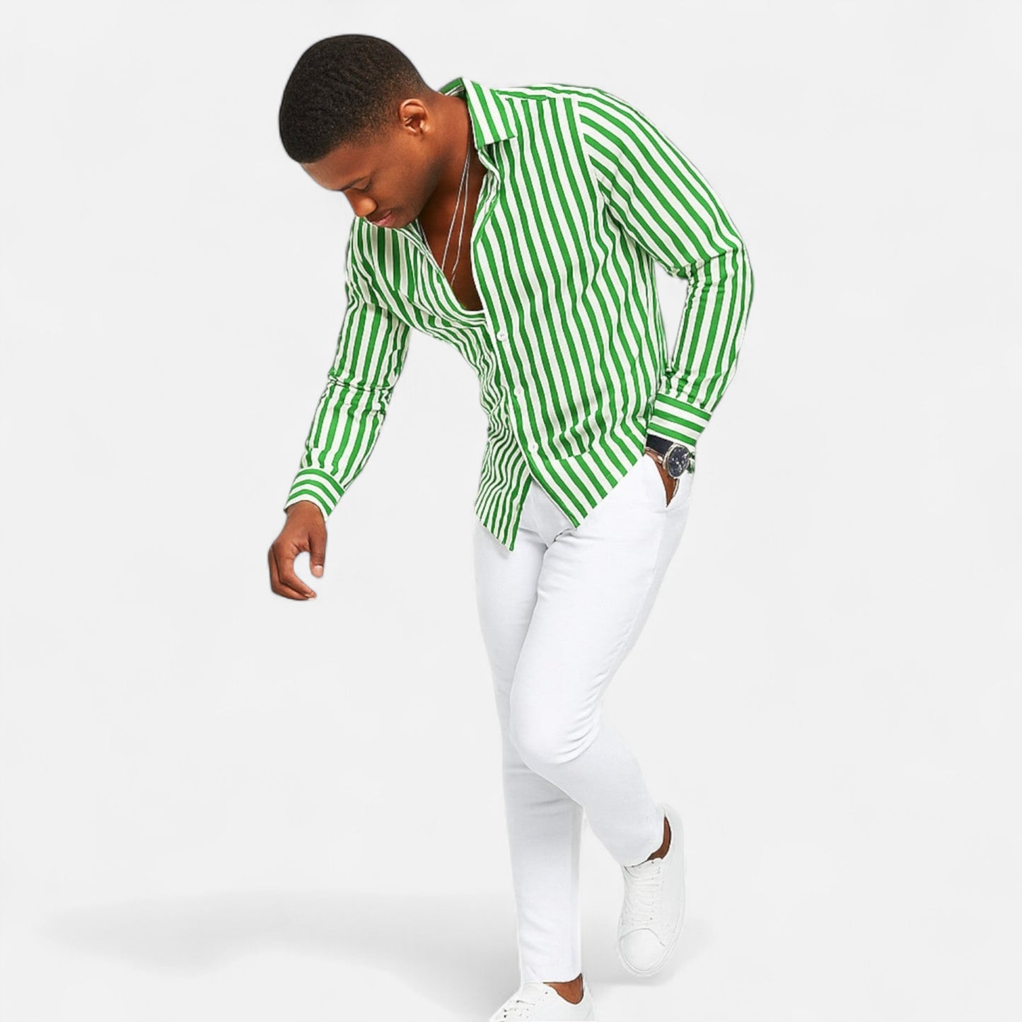 Old Monchester | Men’s Riviera Linen Shirt – Coastal Elegance, Timeless Warm-Weather Style