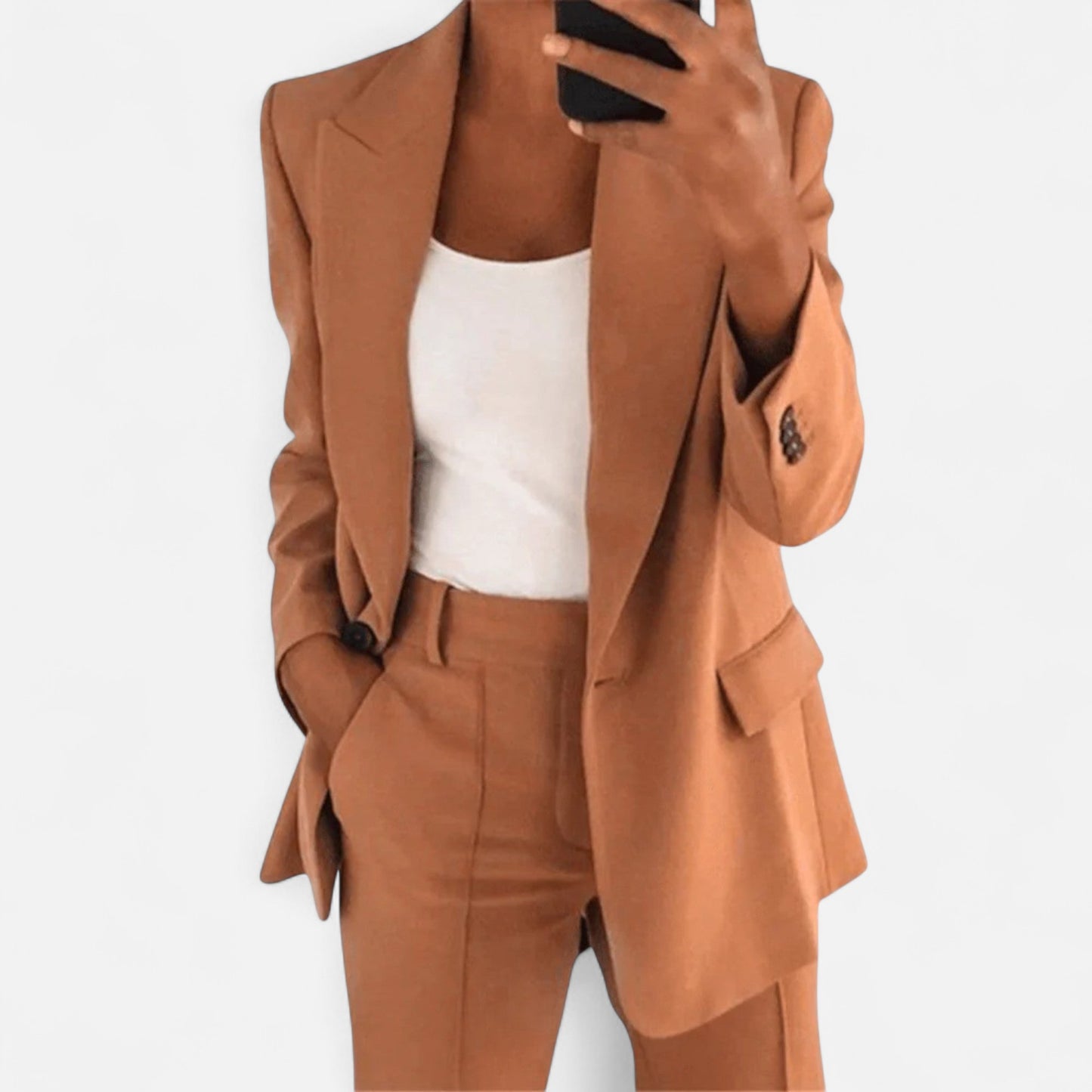 Old Monchester | Women’s Two-Piece Elegant Suit – Tailored Sophistication, Modern Feminine Power