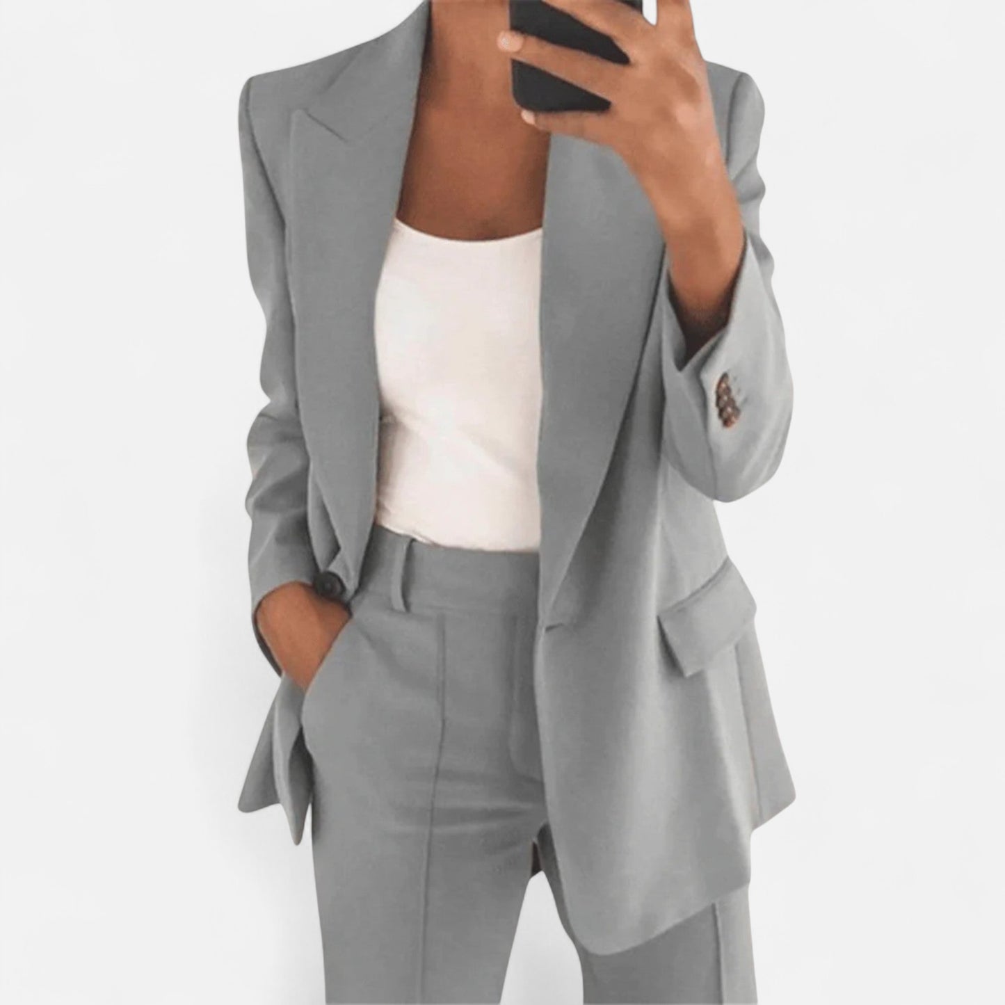 Old Monchester | Women’s Two-Piece Elegant Suit – Tailored Sophistication, Modern Feminine Power