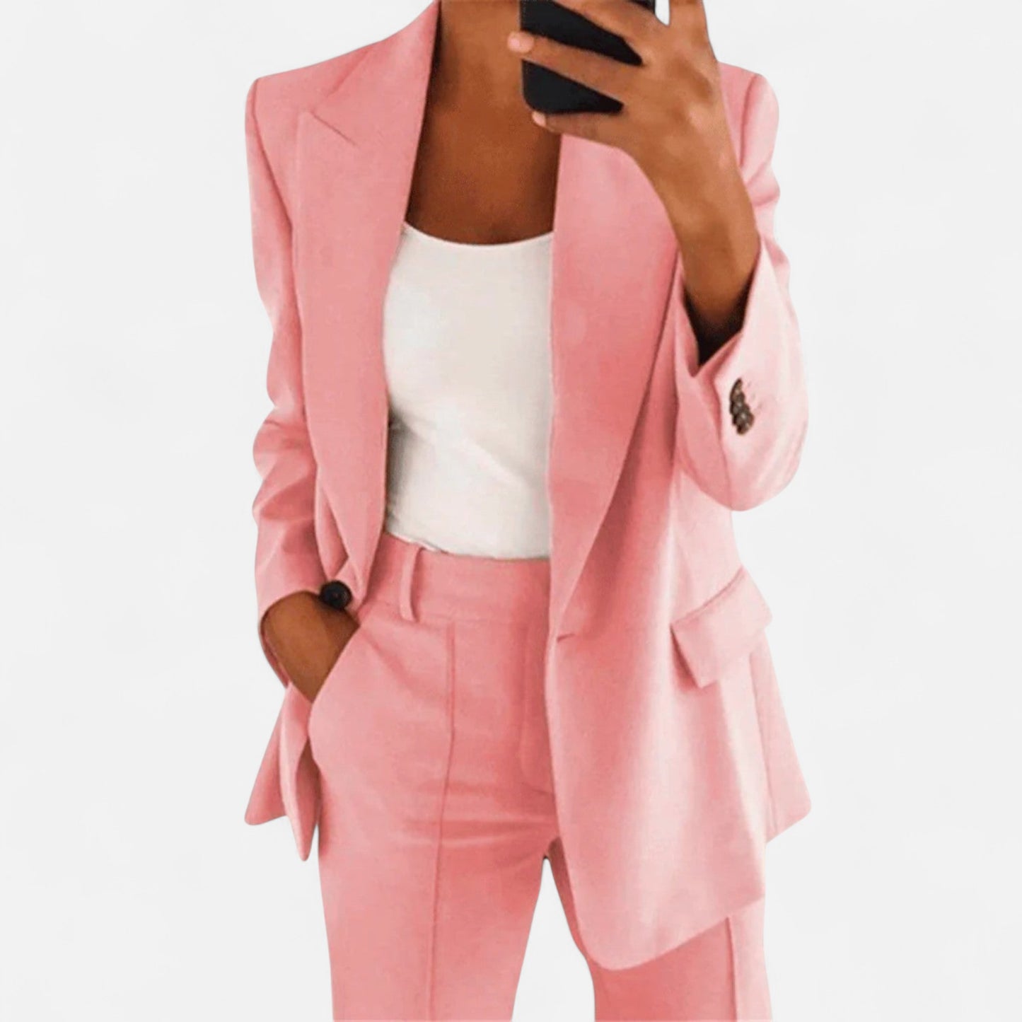 Old Monchester | Women’s Two-Piece Elegant Suit – Tailored Sophistication, Modern Feminine Power
