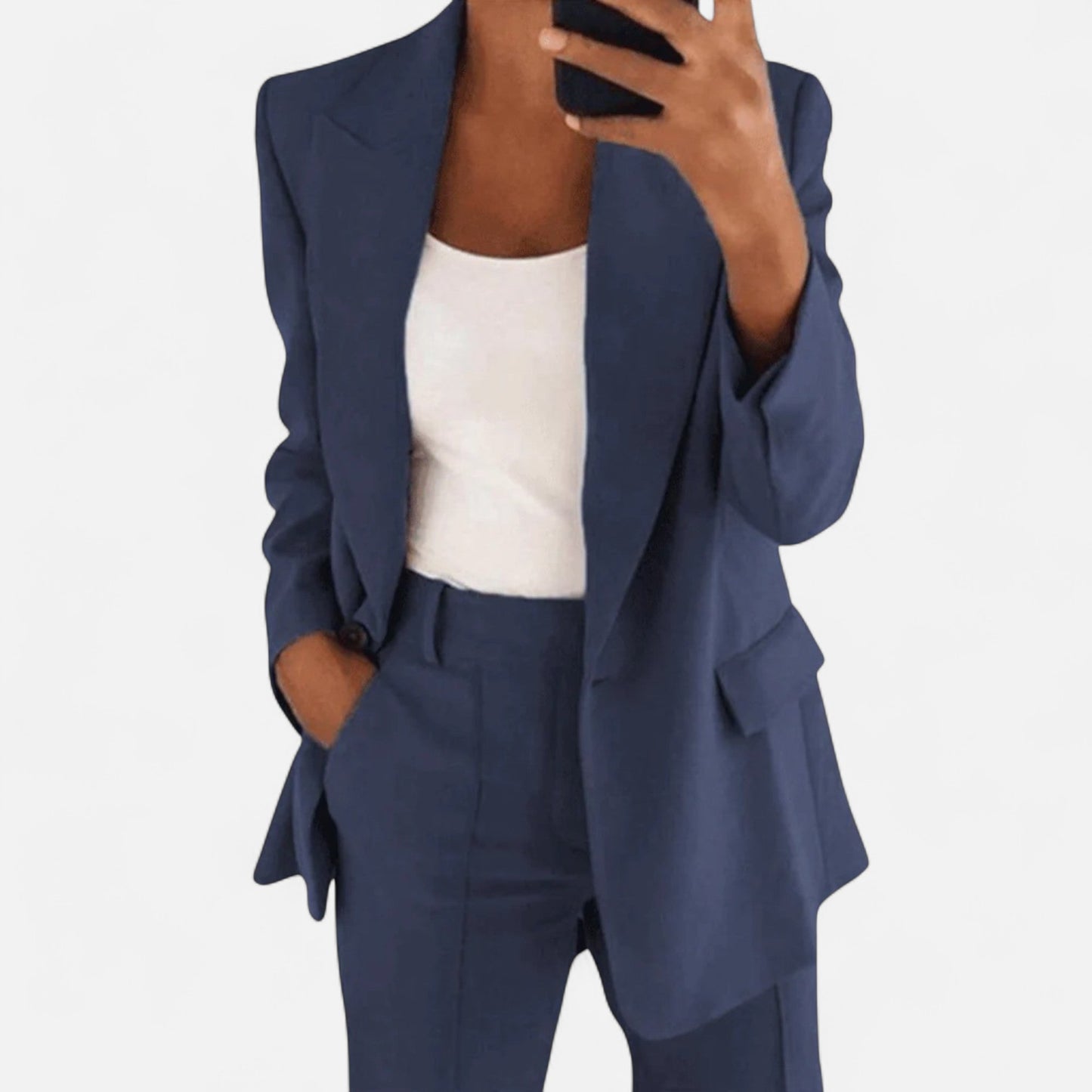 Old Monchester | Women’s Two-Piece Elegant Suit – Tailored Sophistication, Modern Feminine Power