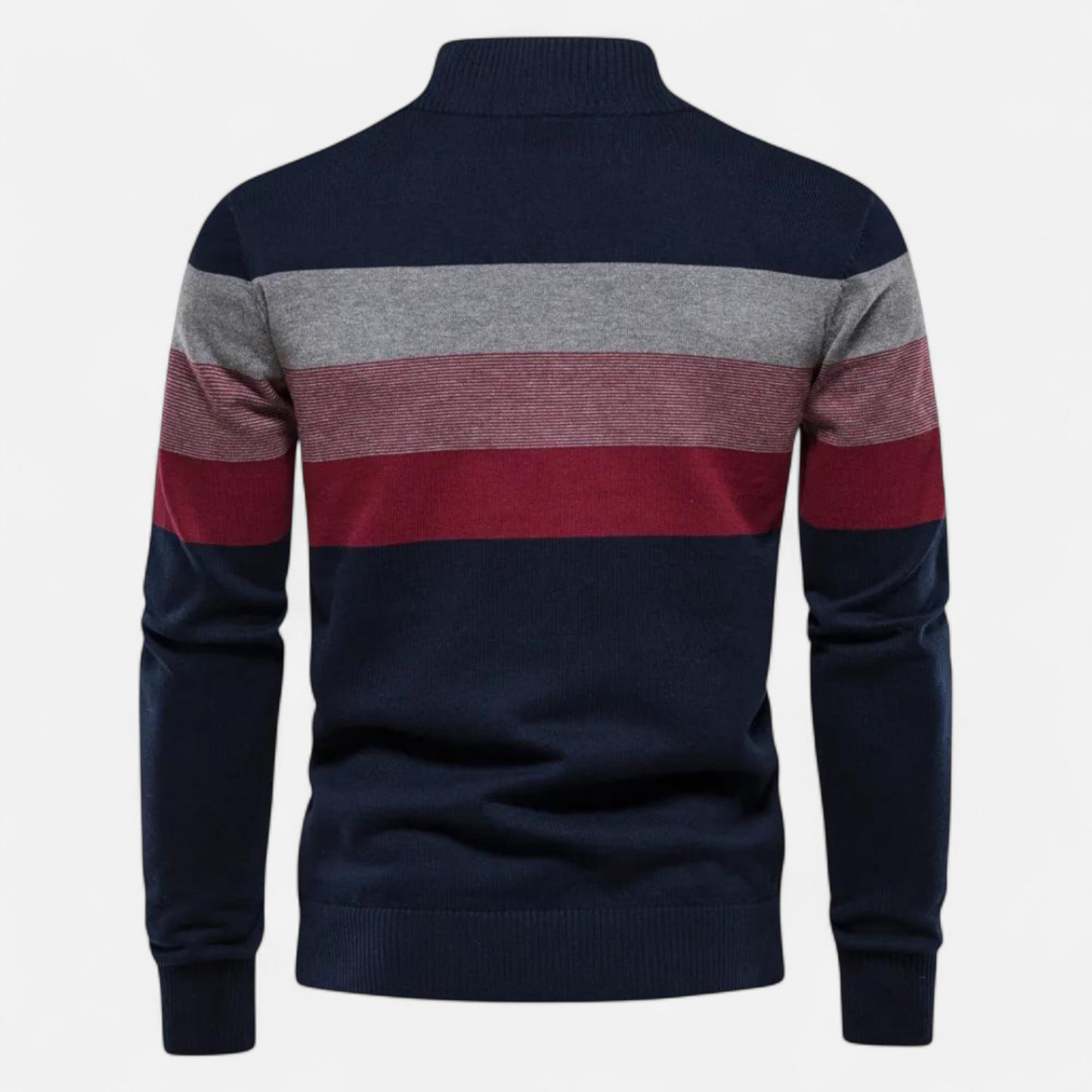 Oldmonchester | Men’s Quarter-Zip Sweater – Timeless Style, Refined Comfort