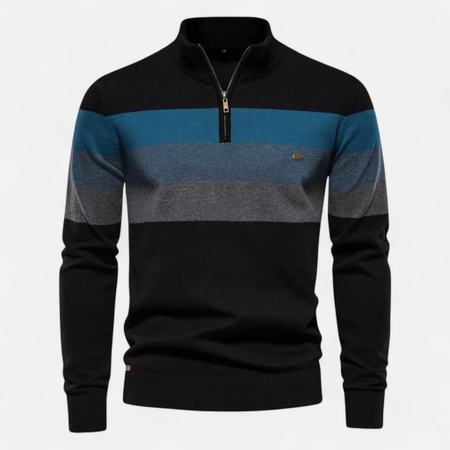 Oldmonchester | Men’s Quarter-Zip Sweater – Timeless Style, Refined Comfort