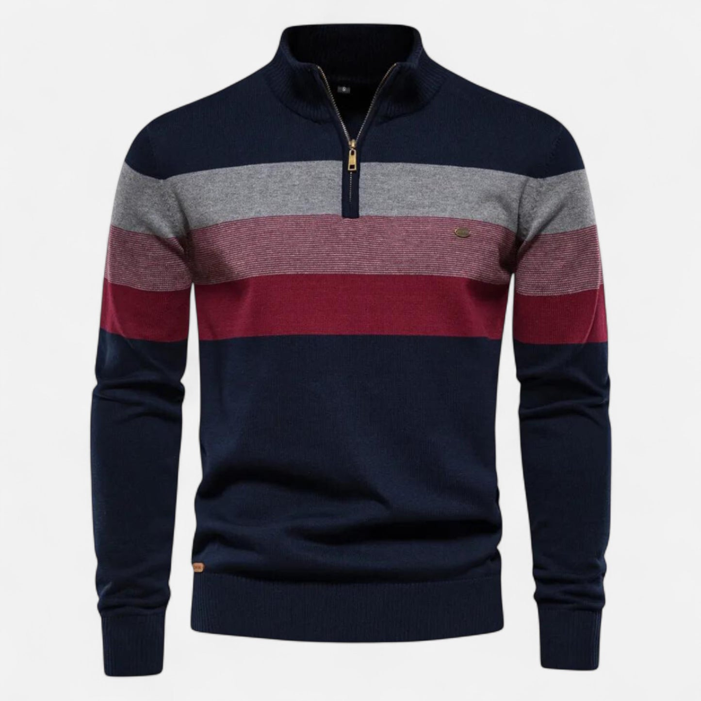 Oldmonchester | Men’s Quarter-Zip Sweater – Timeless Style, Refined Comfort