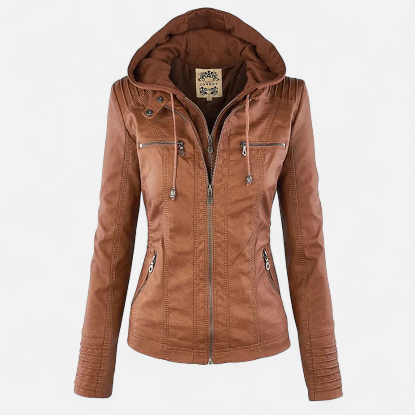 Oldmonchester | Women’s Leather Jacket – Timeless Elegance, Refined Edge