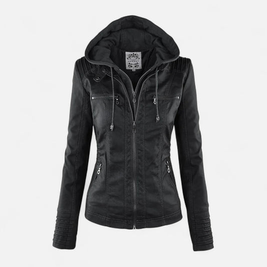 Oldmonchester | Women’s Leather Jacket – Timeless Elegance, Refined Edge