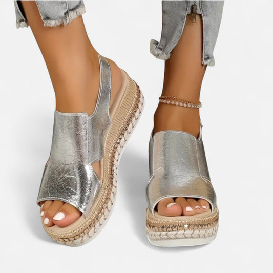 Old Monchester | Women’s Orthopedic Summer Sandals – Supportive Comfort, Elegant Ease