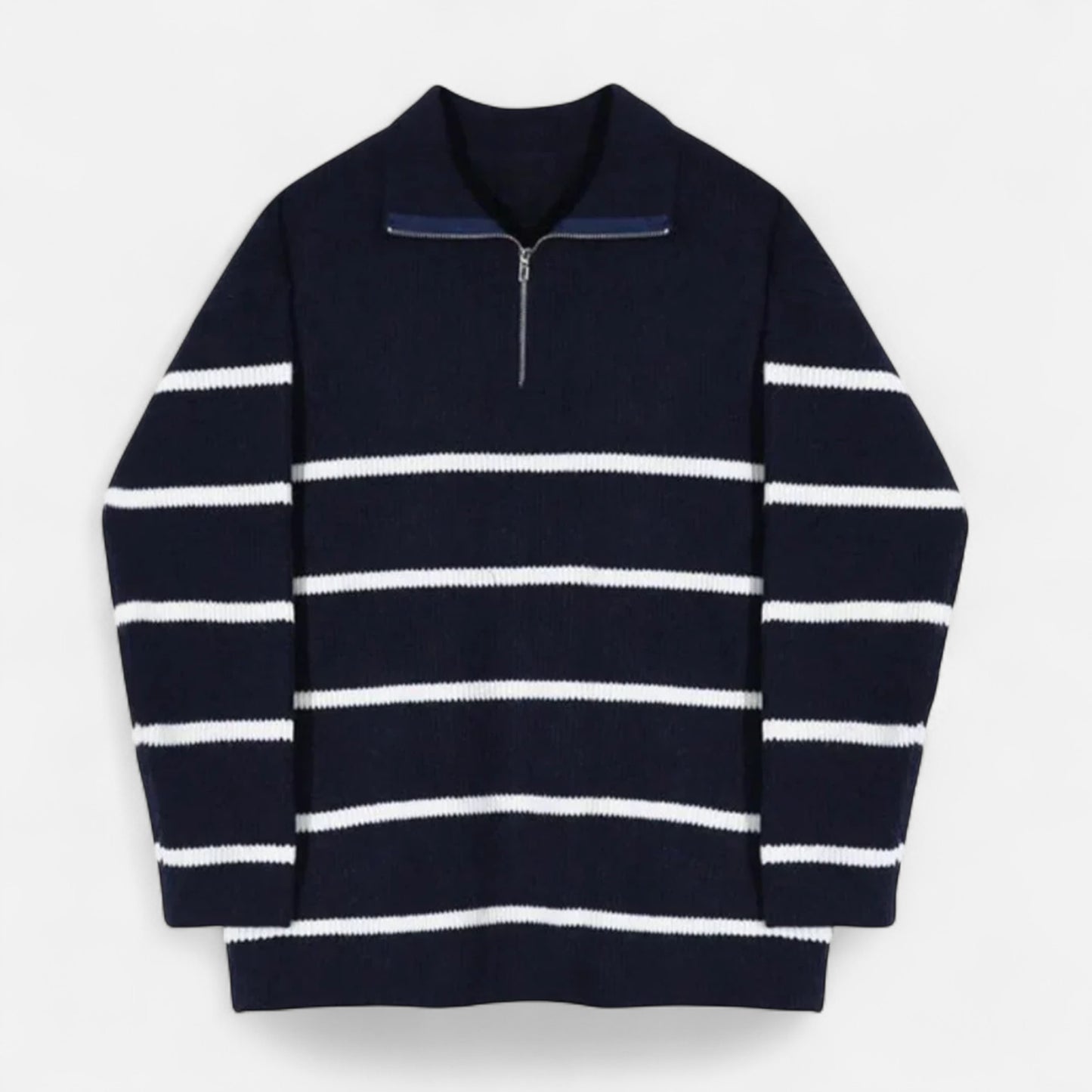 Oldmonchester | Men’s Retro Half-Zip Sweater – Vintage Heritage, Modern Refinement