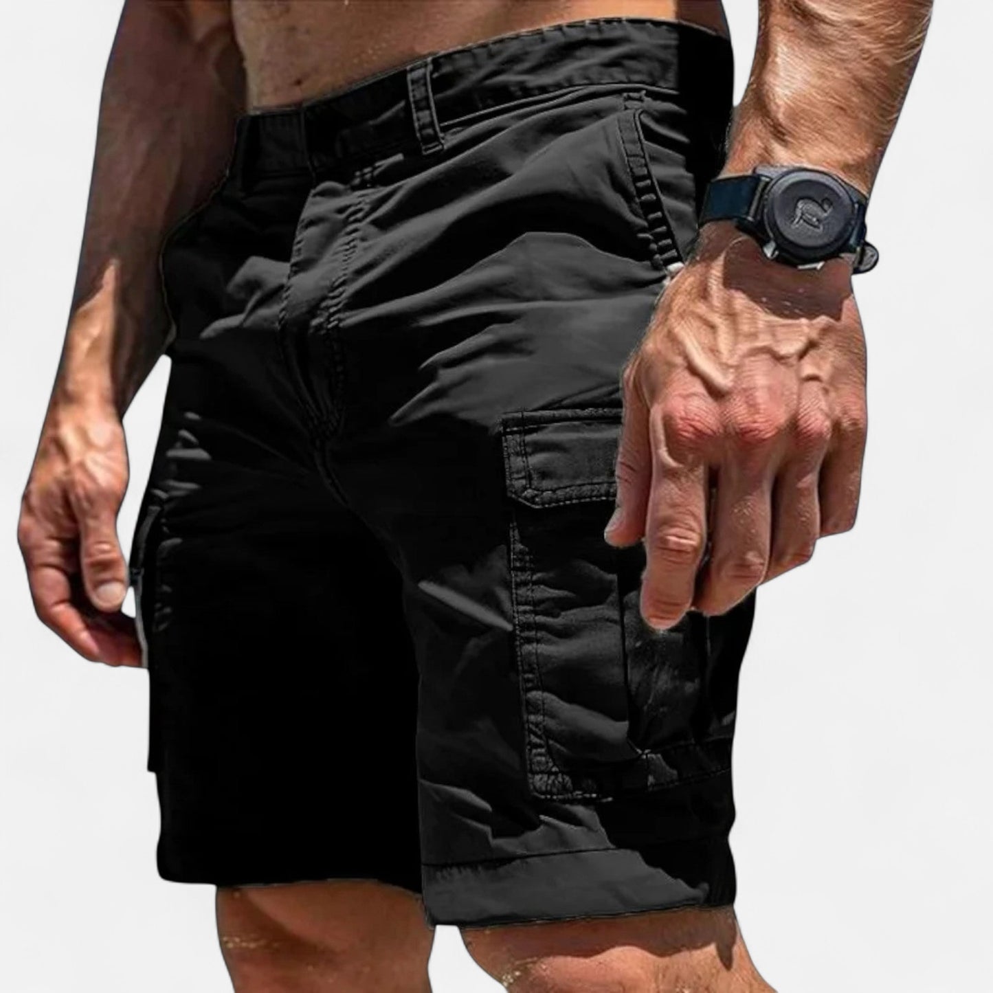 Old Monchester | Men’s Explorer Cargo Shorts – Premium Utility, Classic Styling