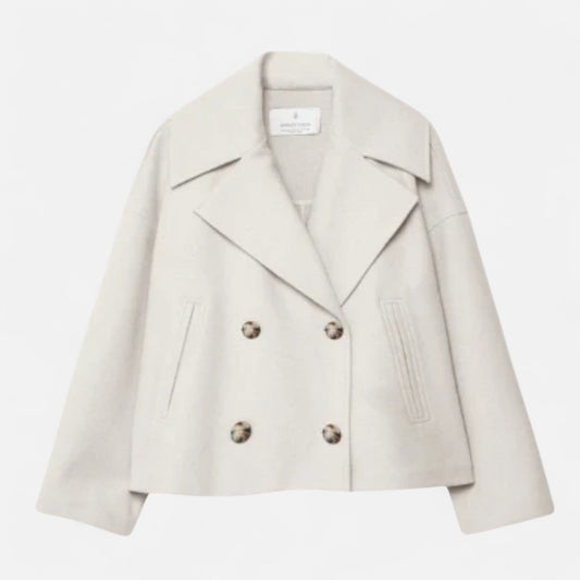 Old Monchester | Women’s Tailored Minimalist Jacket – Modern Structure, Effortless Refinement