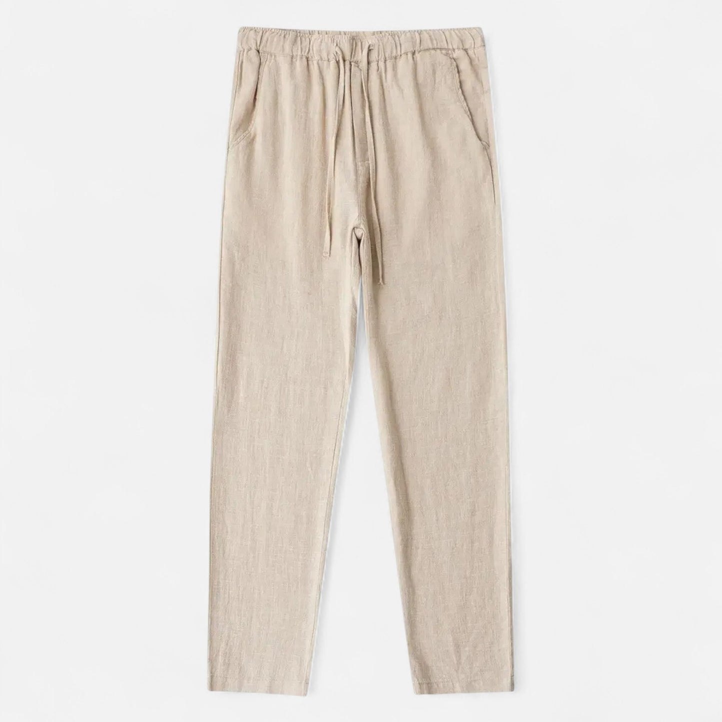 Old Monchester | Men’s Loose Fit Linen Trousers – Lightweight Elegance for Warm-Weather Comfort