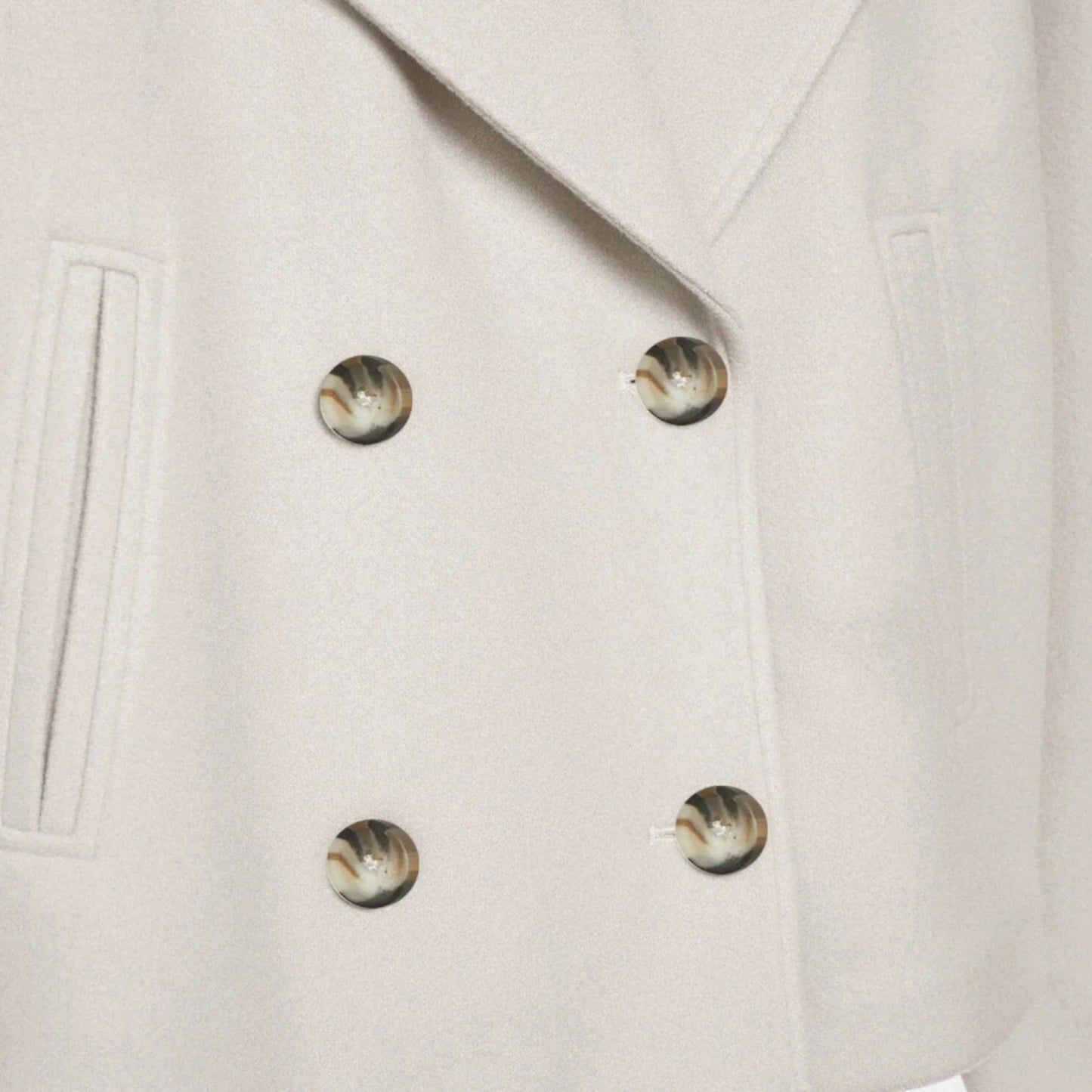 Old Monchester | Women’s Tailored Minimalist Jacket – Modern Structure, Effortless Refinement