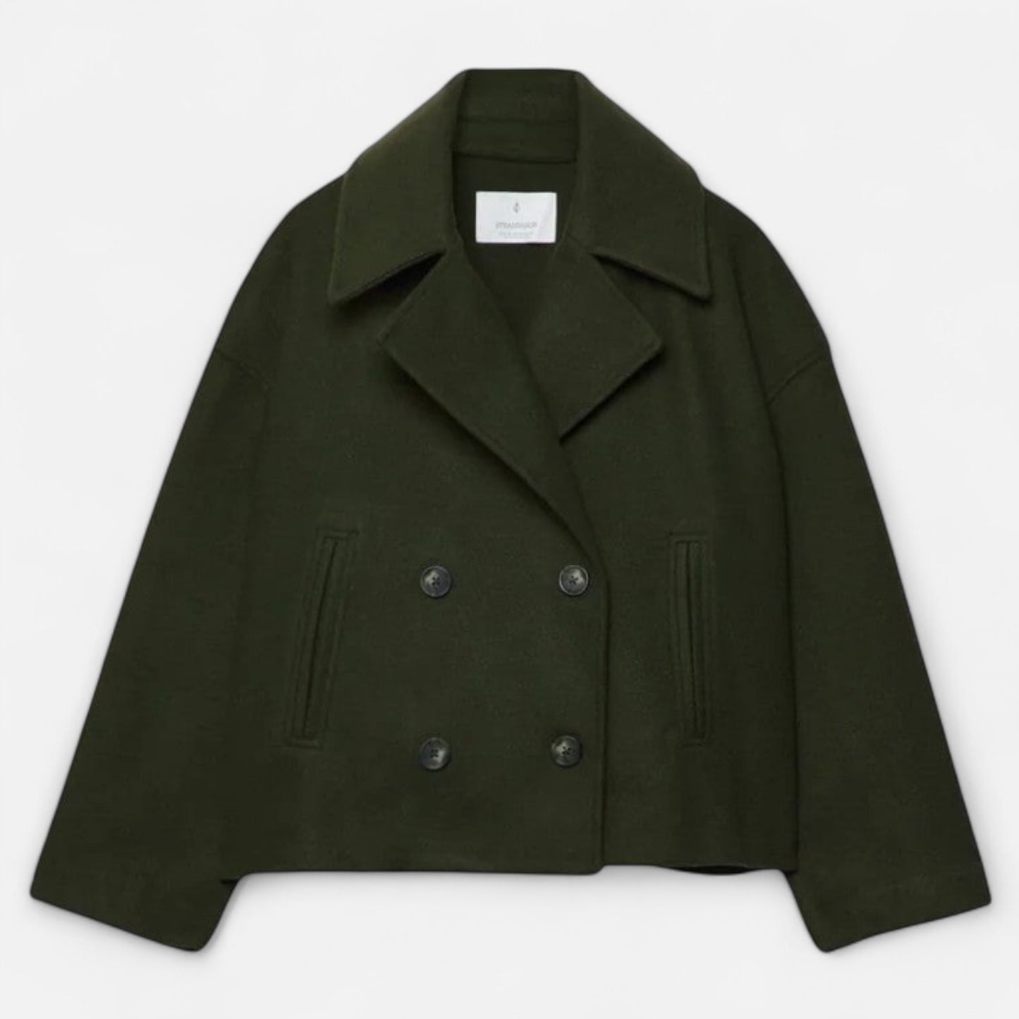 Old Monchester | Women’s Tailored Minimalist Jacket – Modern Structure, Effortless Refinement
