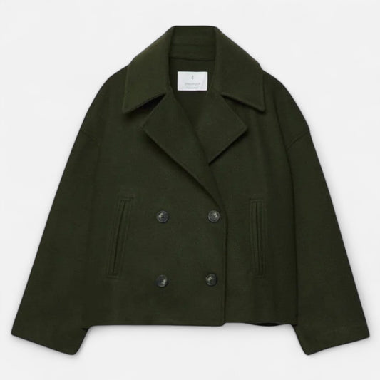 Old Monchester | Women’s Tailored Minimalist Jacket – Modern Structure, Effortless Refinement
