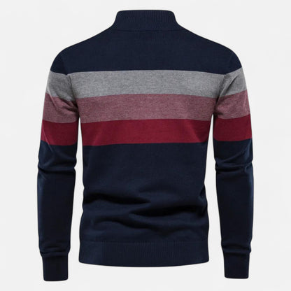 Oldmonchester | Men’s Quarter-Zip Sweater – Timeless Style, Refined Comfort