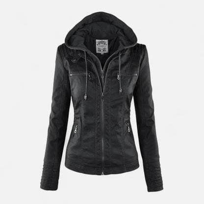 Oldmonchester | Women’s Leather Jacket – Timeless Elegance, Refined Edge