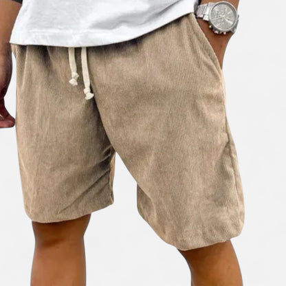 Old Monchester | Men’s Shorts – Tailored Fit, Lightweight Cotton Blend