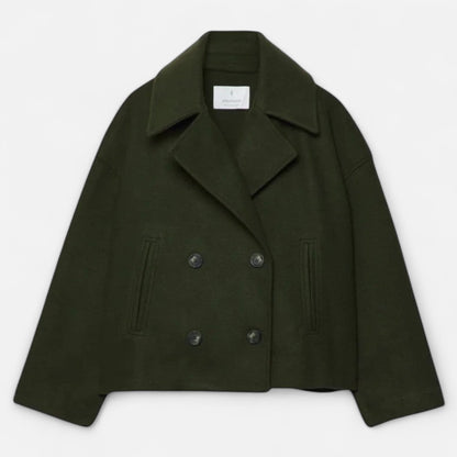 Old Monchester | Women’s Tailored Minimalist Jacket – Modern Structure, Effortless Refinement